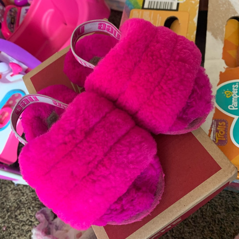 Pink Ugg Slides